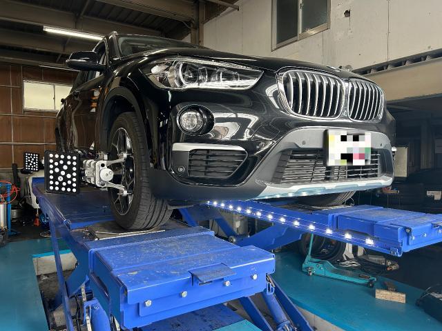 BMW Ｘ１　アライメント