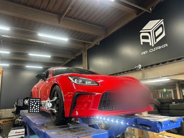 トヨタ　ＧＲ８６　アライメント調整