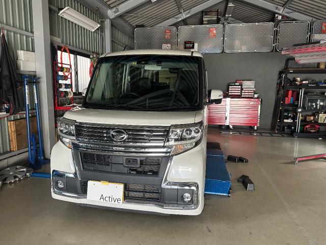 ダイハツ　タントカスタム　DBA-LA600S　車検整備　法定24ヶ月点検　奈良　大和高田市　橿原市　葛城市　御所市　香芝市　桜井市　広陵町　田原本町　大阪　京都　和歌山　三重