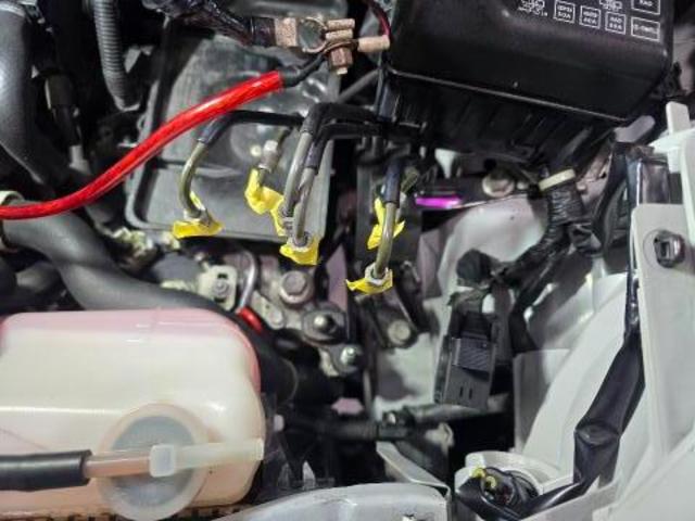 ダイハツ　ミラバン　Ｌ２７５Ｖ　ABS警告灯点灯　ABSアクチュエーター交換　奈良　生駒