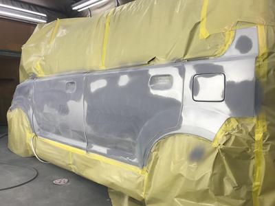 塗装ブース完備!