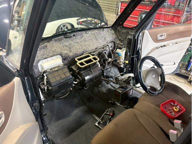 日産　ルークス　エアコン修理　エバポレーター交換　エキスパンションバルブ交換