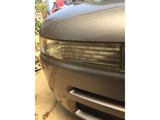 ホンダ　ザッツ　ヘットライト磨きコーティング