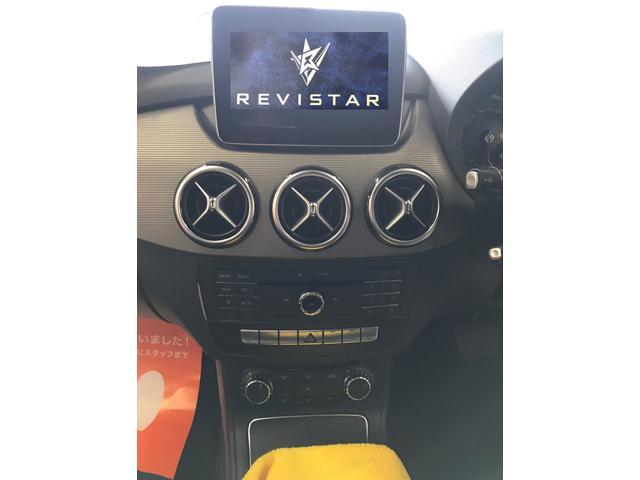 メルセデスベンツ　B180　ドライブレコーダー取り付け　テレビキャンセラー取付け（REVISTAR奈良）
