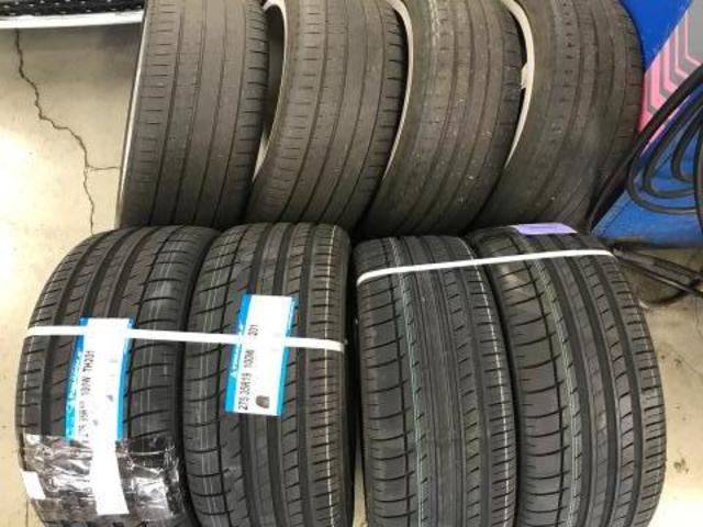 BMW 528i 持ち込み　ダウンサス　19インチ　タイヤ交換　（REVISTAR奈良）
