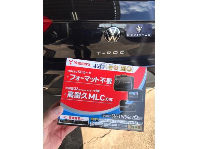 フォルクスワーゲン　T-ROC ドライブレコーダー取り付け(REVISTAR奈良)