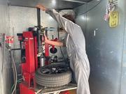 タイヤ・ホイールの取り付け