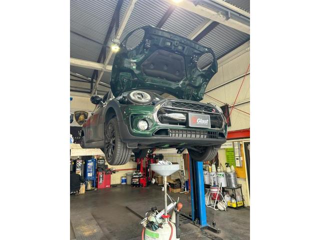 MINI　クラブマン　車検整備　認証工場　堺市西区　大阪府　和泉市　高石市　岸和田市　南大阪