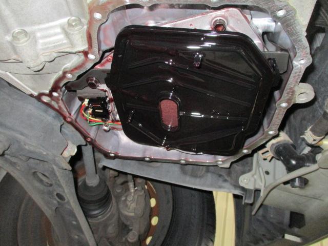 車検整備　ダイハツ　ミラ　CVTオイル交換　大阪府　大阪市　松原市　堺市　富田林市　藤井寺市