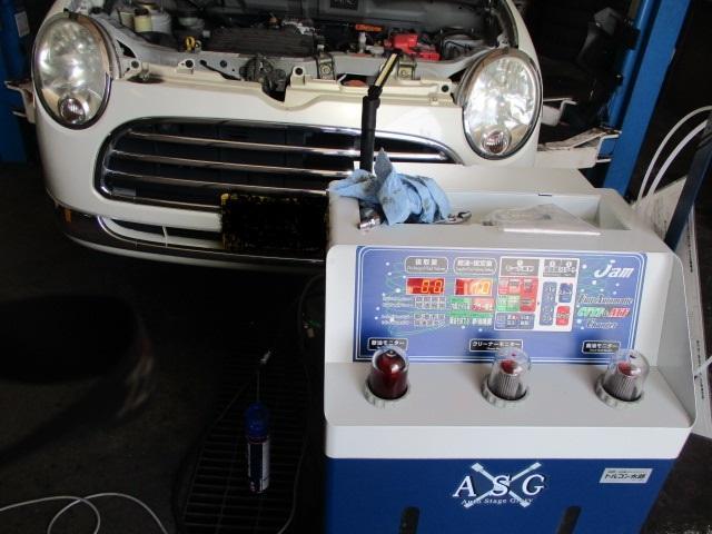 ダイハツ　ミラジーノ　オートマチックオイル圧送交換　大阪府　大阪市　松原市　堺市　美原区　藤井寺市　羽曳野市　富田林市