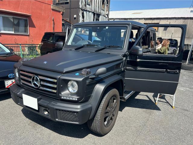 メルセデスベンツ Gクラス マットブラック 全塗装|グーネットピット メルセデスベンツ Gクラス マットブラック 全塗装|グーネットピット