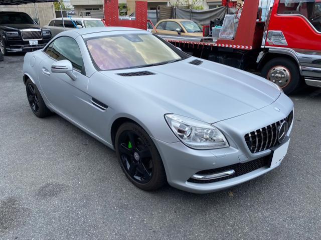 メルセデス・ベンツ　slk マットグレー全塗装