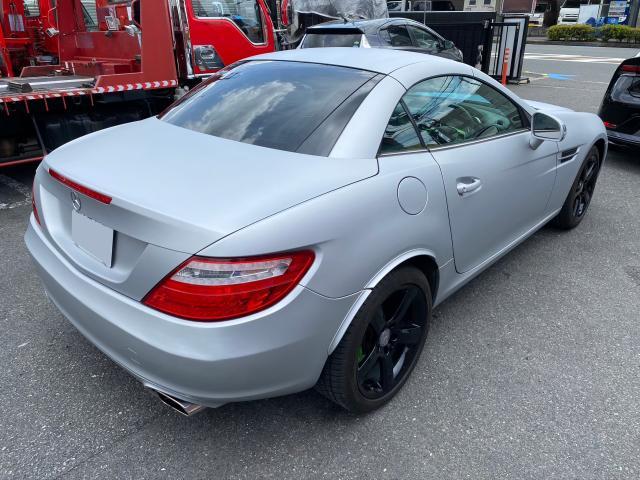 メルセデス・ベンツ　slk マットグレー全塗装