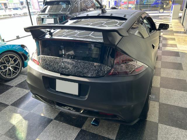 ホンダ　ＣＲ－Ｚ　カーボン柄フルラッピング