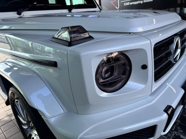 メルセデス・ベンツ　Ｇクラス　G400d　ヘッドライト、コーナーウィンカー、テールスモークフィルム施工
