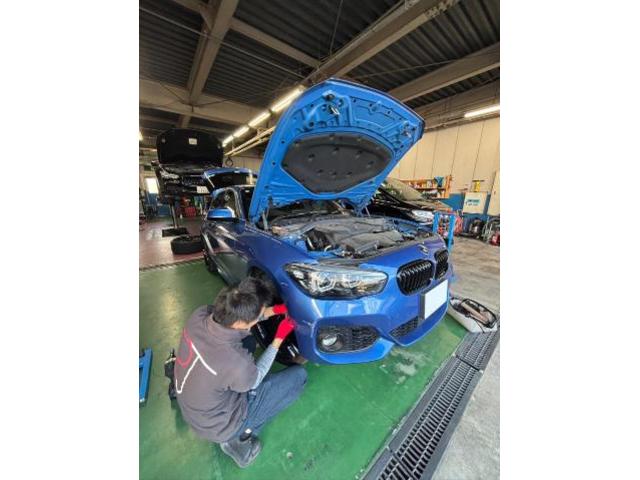 ＢＭＷ　１シリーズ　板金・外装補装　塗装
