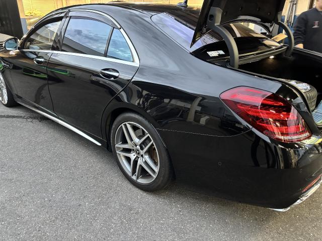 メルセデス・ベンツ　Ｓクラス　AMG 社外　22インチ　ホイール　タイヤ交換