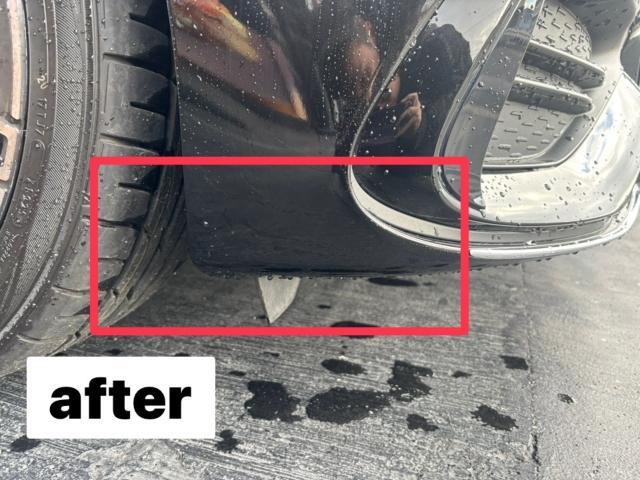 メルセデス・ベンツ　Ｃクラス　ワゴン　フロントバンパー　ガリ傷修理