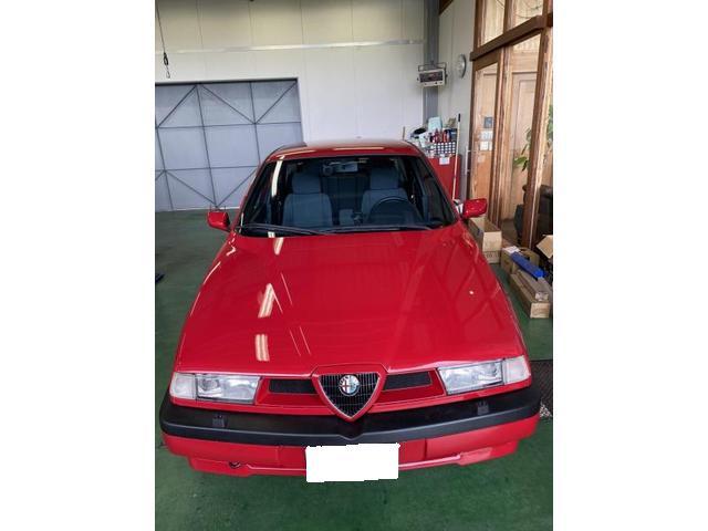 持ち込み車両のリフレッシュ　アルファロメオ　アルファ155 　整備工場　車検　修理　鈑金　塗装　事故修理 保険各種 パーツ持込取付　奈良　北葛城郡 広陵町 磯城郡 田原本町　大和高田市　橿原市　葛城市　香芝市　御所市