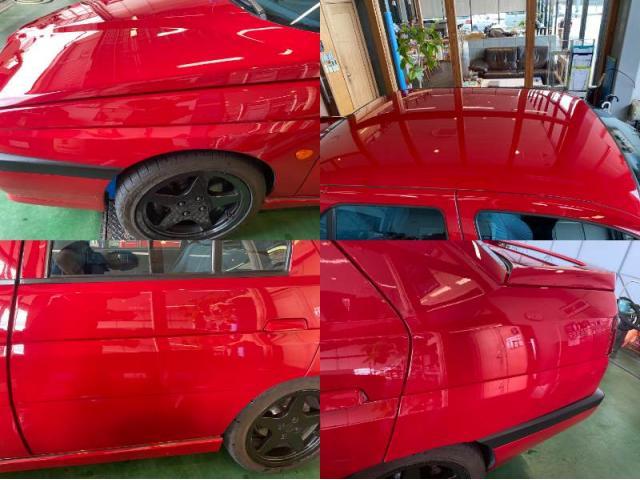 持ち込み車両のリフレッシュ　アルファロメオ　アルファ155 　整備工場　車検　修理　鈑金　塗装　事故修理 保険各種 パーツ持込取付　奈良　北葛城郡 広陵町 磯城郡 田原本町　大和高田市　橿原市　葛城市　香芝市　御所市