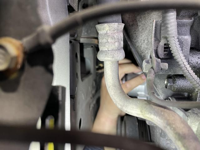 L175S ムーヴ　ｳｫｰﾀｰﾎﾟﾝﾌﾟ交換