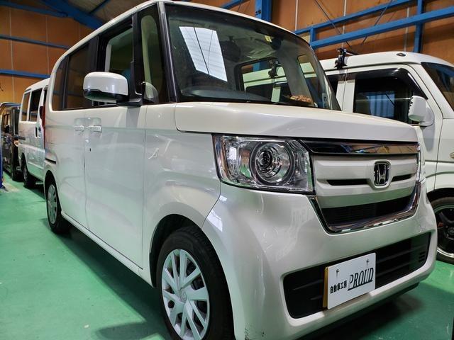 ホンダ　NBox　ドアミラー交換　和泉市　自動車工房ＰＲＯＵＤ