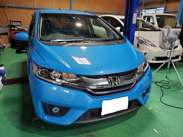 ホンダ FIT GK3 ダウンサス取付 TEINダウンサス 和泉市