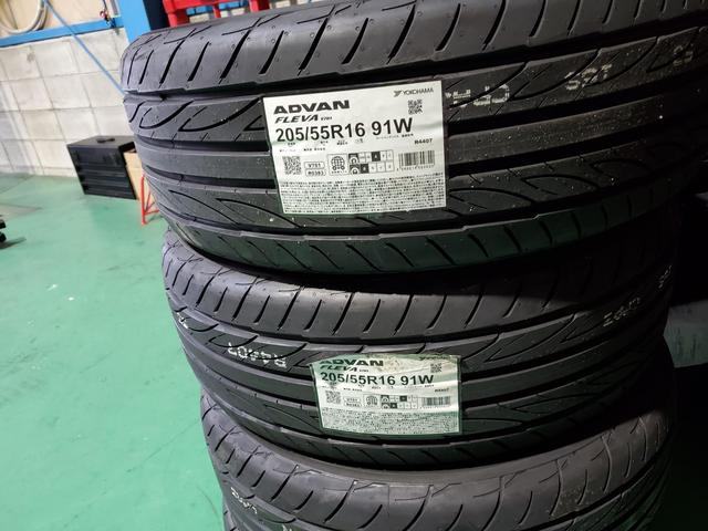 アルファロメオ　ジュリエッタ　タイヤ交換　２０５／５５Ｒ１６　和泉市　自動車工房ＰＲＯＵＤ