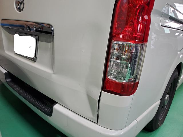 トヨタ　ハイエース　キズ直し　板金修理　和泉市　自動車工房ＰＲＯＵＤ