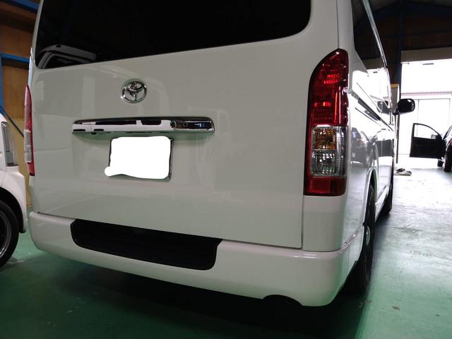 トヨタ　ハイエース　キズ直し　板金修理　和泉市　自動車工房ＰＲＯＵＤ