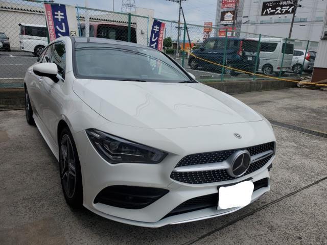 メルセデスベンツ　CLA　キズ直し　板金修理　和泉市　自動車工房ＰＲＯＵＤ