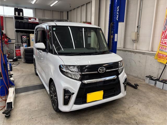 ダイハツ　タント　車検　近畿運輸局認証工場　大阪府泉大津市　#proudcorporation株式会社 #自動車工房proud #近畿運輸局認証工場 #車検 #整備 #新車販売 #中古車販売 #楽天車検