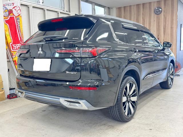 三菱　アウトランダーＰＨＥＶ　ボディコーティング　ＫｅｅＰｅｒコーティング　大阪府泉大津市　#proudcorporation株式会社 #自動車工房proud #近畿運輸局認証工場 #車検 #整備 #新車販売 #中古車販売 #楽天車検