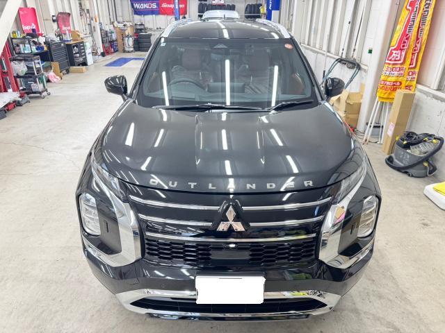 三菱　アウトランダーＰＨＥＶ　ボディコーティング　ＫｅｅＰｅｒコーティング　大阪府泉大津市　#proudcorporation株式会社 #自動車工房proud #近畿運輸局認証工場 #車検 #整備 #新車販売 #中古車販売 #楽天車検