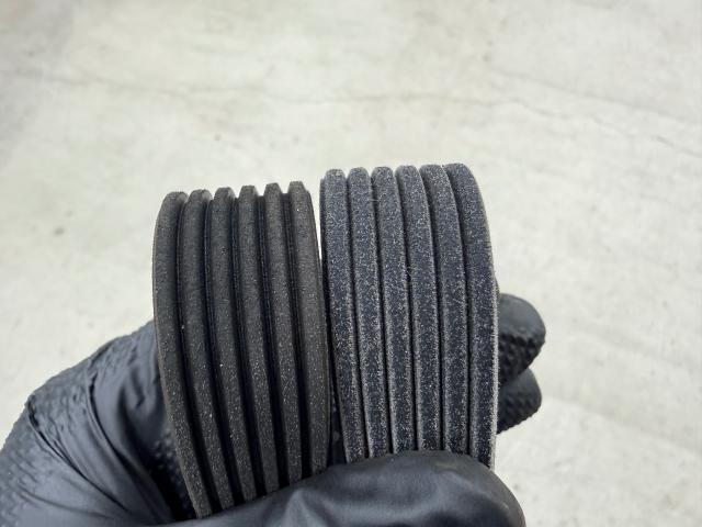 レクサス　ＬＳ　ファンベルト交換　大阪府泉大津市　#proudcorporation株式会社 #自動車工房proud #近畿運輸局認証工場 #車検 #整備 #新車販売 #中古車販売 #レッカー