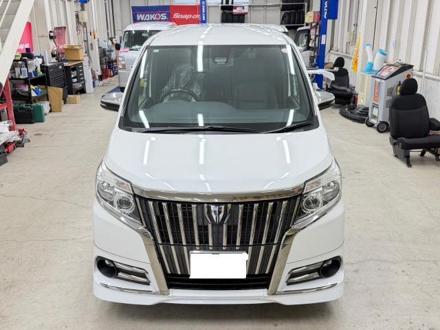 トヨタ　エスクァイア　ボディコーティング　ＫｅｅＰｅｒコーティング　大阪府泉大津市　#proudcorporation株式会社 #自動車工房proud #近畿運輸局認証工場 #車検 #整備 #新車販売 #中古車販売 #レッカー#大阪レッカー