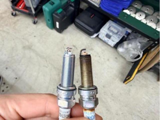 スズキ　キャリイトラック　プラグ交換　吹き上げが悪い　大阪府泉大津市　#proudcorporation株式会社 #自動車工房proud #近畿運輸局認証工場 #車検 #整備 #新車販売 #中古車販売 #レッカー#大阪レッカー