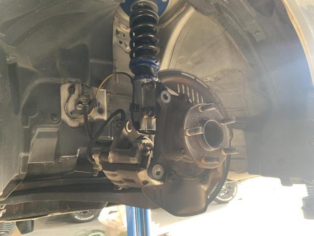 スバル　BRZ　ZC6　フロントブレーキディスクローター交換　ローター交換　ディスクローター交換　部品持ち込み　滋賀　株式会社リードモーター　