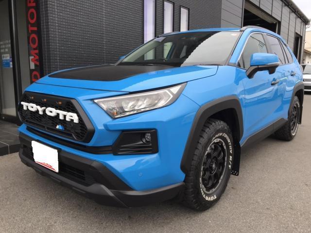 トヨタ　RAV４　MXAA54　ラジエターグリル交換　グリル交換　タコマ風グリル　TOYOTAグリル　カスタム　エーミング　滋賀　株式会社リードモーター