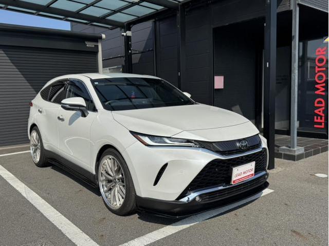 トヨタ　ハリアー　80ハリアー　AXUH80　MXUA80　PHEVグリル交換　PHEVグリル取付け　ウルトラソニックセンサーエーミング　ミリ波レーダーエーミング　80ハリアーカスタム　滋賀　株式会社リードモーター