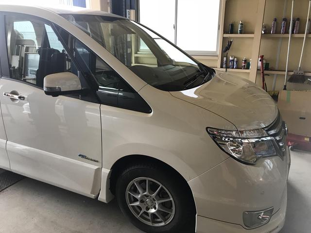 セレナ　整備点検　滋賀県栗東市　池本モータース