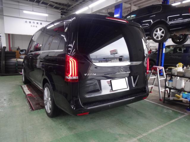 ＊サブバッテリー交換＊H28年式ベンツV220d【447811】＊ラクーン堅田店＊滋賀県大津市