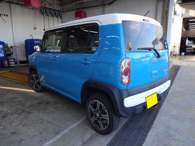 ＊オイル交換＊H25年式ハスラー【MR41S】＊ラクーン堅田店＊滋賀県大津市