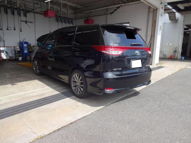 ＊オイル交換＊H23年式エスティマ【ACR50W】＊ラクーン堅田店＊滋賀県大津市