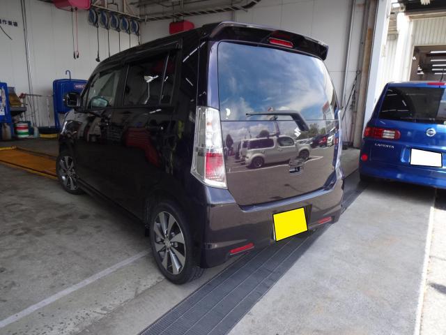 ＊オイル交換＊H22年式ワゴンRスティングレー【MH23S】＊ラクーン堅田店＊滋賀県大津市