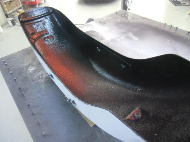 ホンダ　ＶＲＸ リアフェンダー塗装プラススムージング加工の御依頼いただきました。