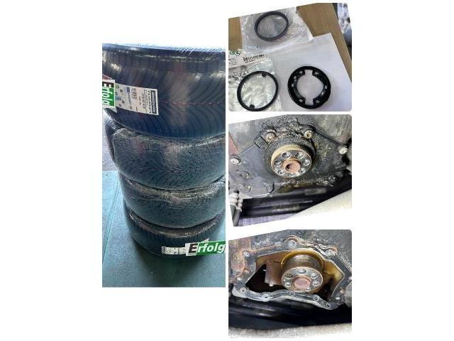 ポルシェ　カイエン　ホイール・タイヤ交換　京田辺.エアフォルク