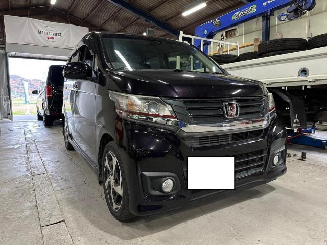 【滋賀県】HONDA ホンダ N-WGN アイドリングストップ後 エンジン 始動しない 不具合 修理 メンテナンス 故障  スターターモーター交換【東近江市】