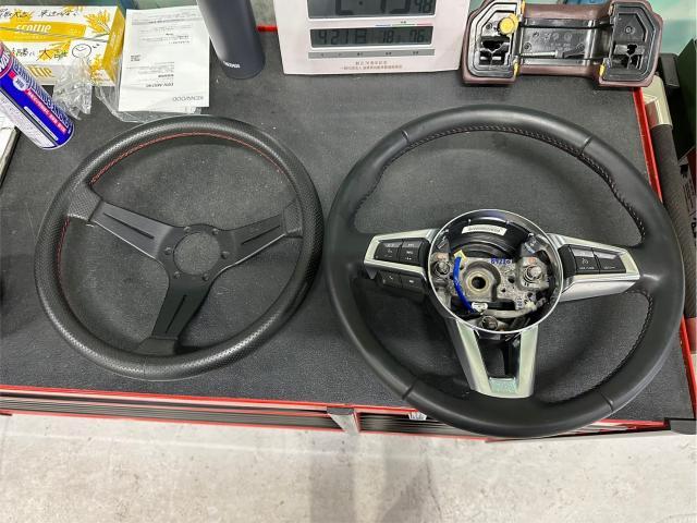 滋賀県】MAZDA ロードスターRF ハンドル交換 取付 修理
