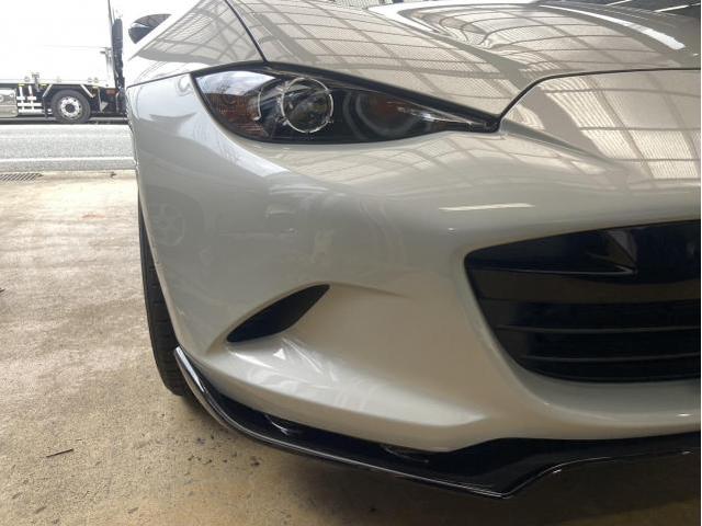 マツダ　ロードスター　リアスポイラー取り付け、フロントアンダースポイラー【大阪、京都事前予約で夜間も受付可能です！！】